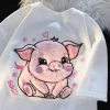 Happy Pig Fluffy Tee