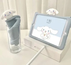 Happy Puppy iPad Case With Lanyard