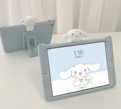 Happy Puppy iPad Case With Lanyard
