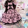 Haunted Halloween Patterned Dress