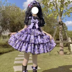 Haunted Halloween Patterned Dress