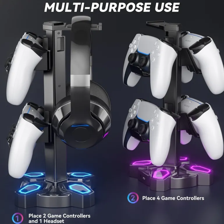 Headset & Controller LED Stand