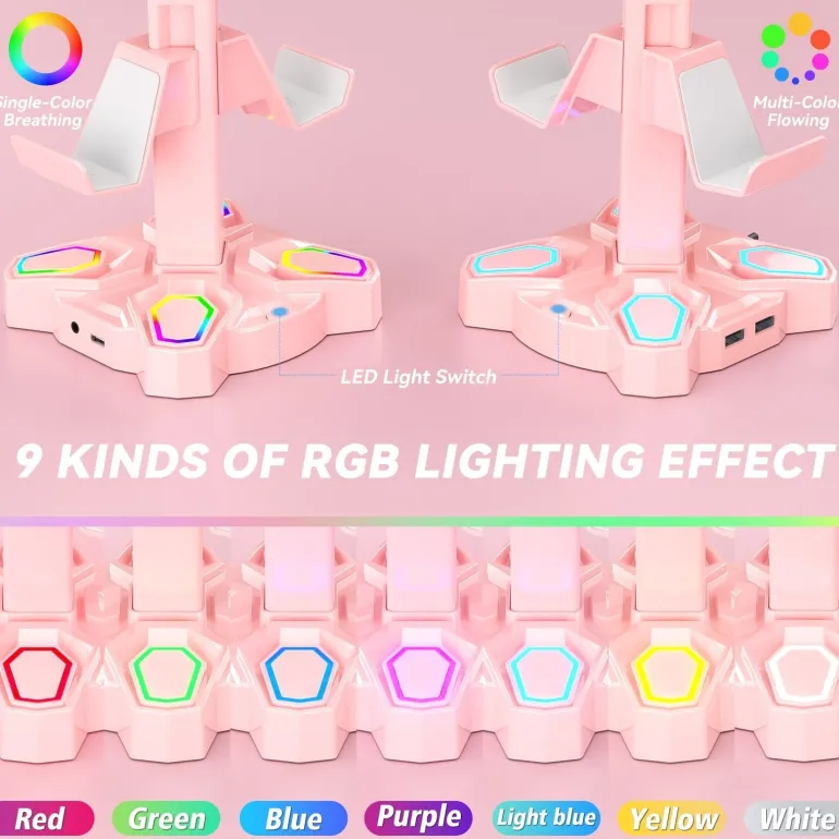Headset & Controller LED Stand