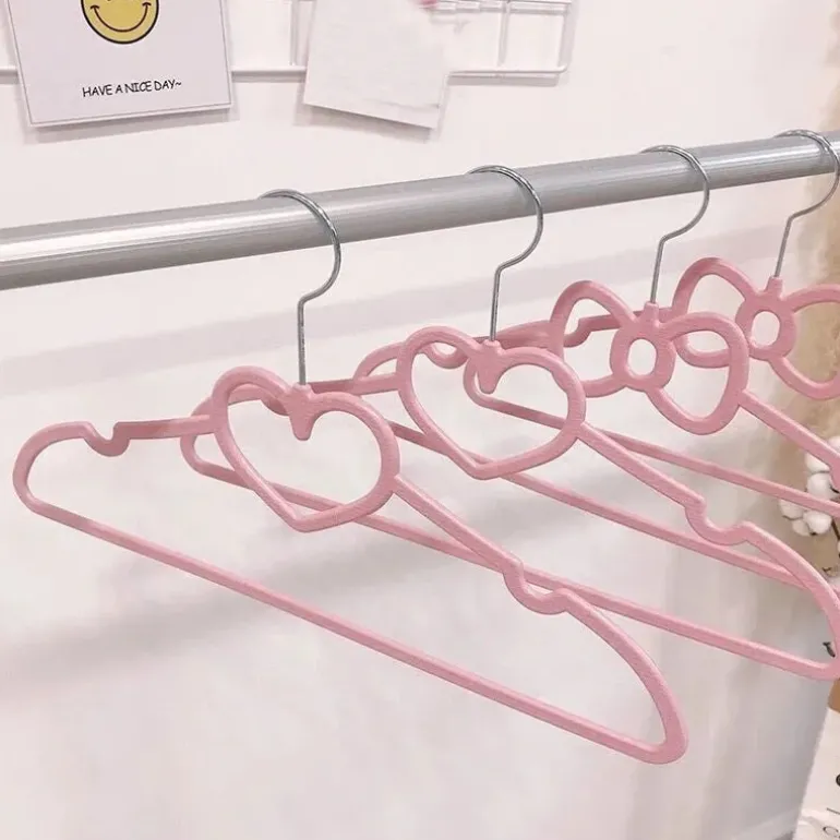 Heart Shaped Clothes Hangers