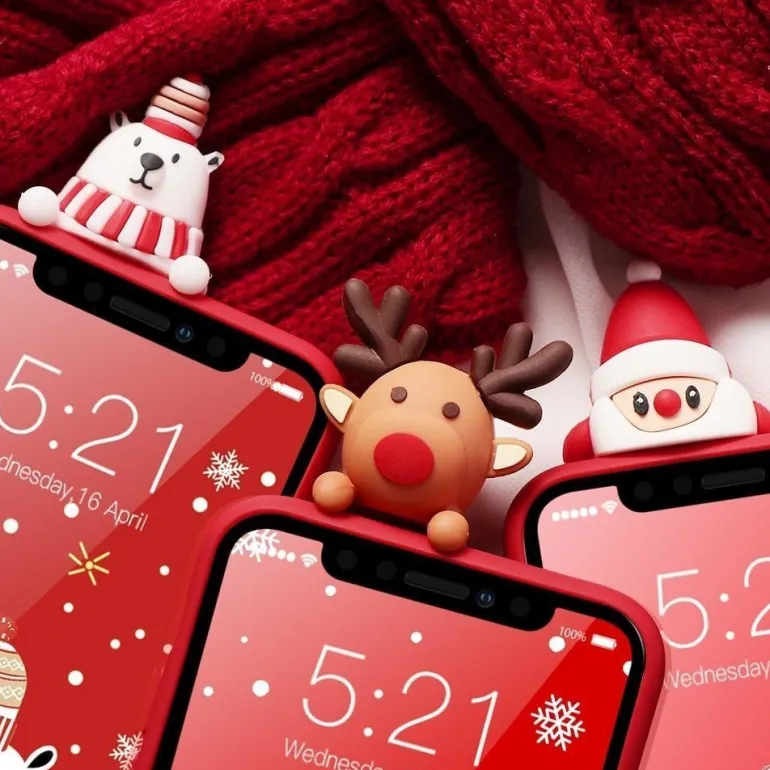 Holiday Critters iPhone Case