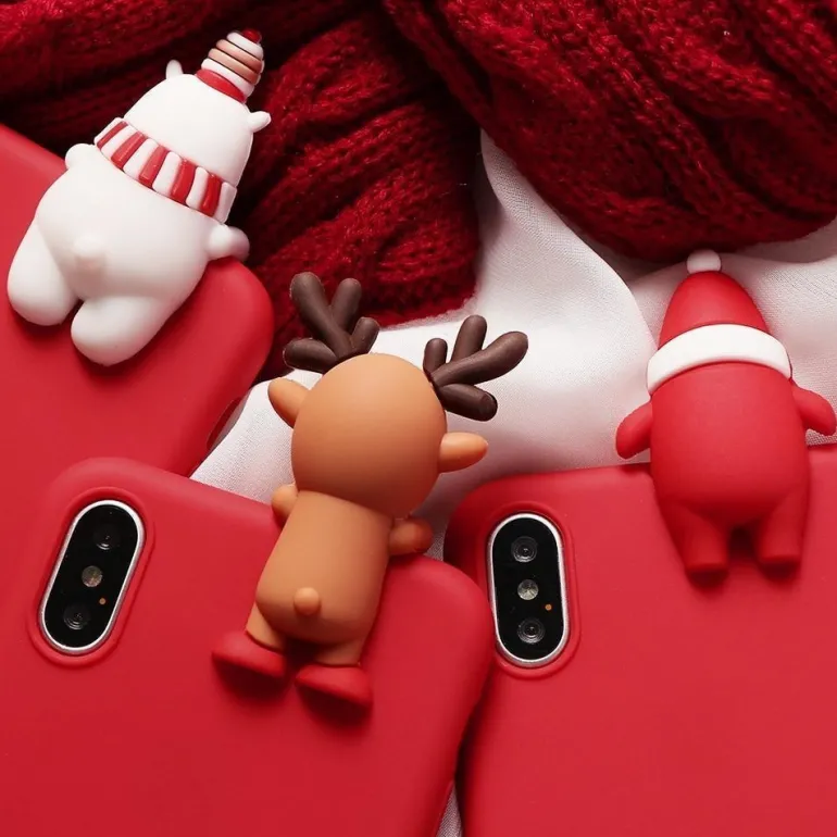 Holiday Critters iPhone Case