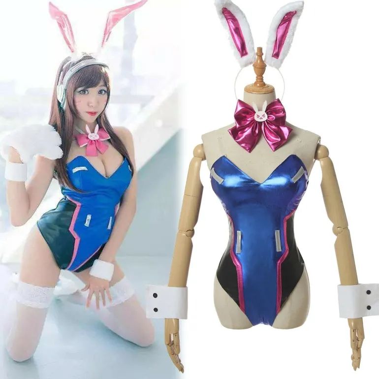 Holographic D.VA Cosplay Set