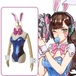 Holographic D.VA Cosplay Set