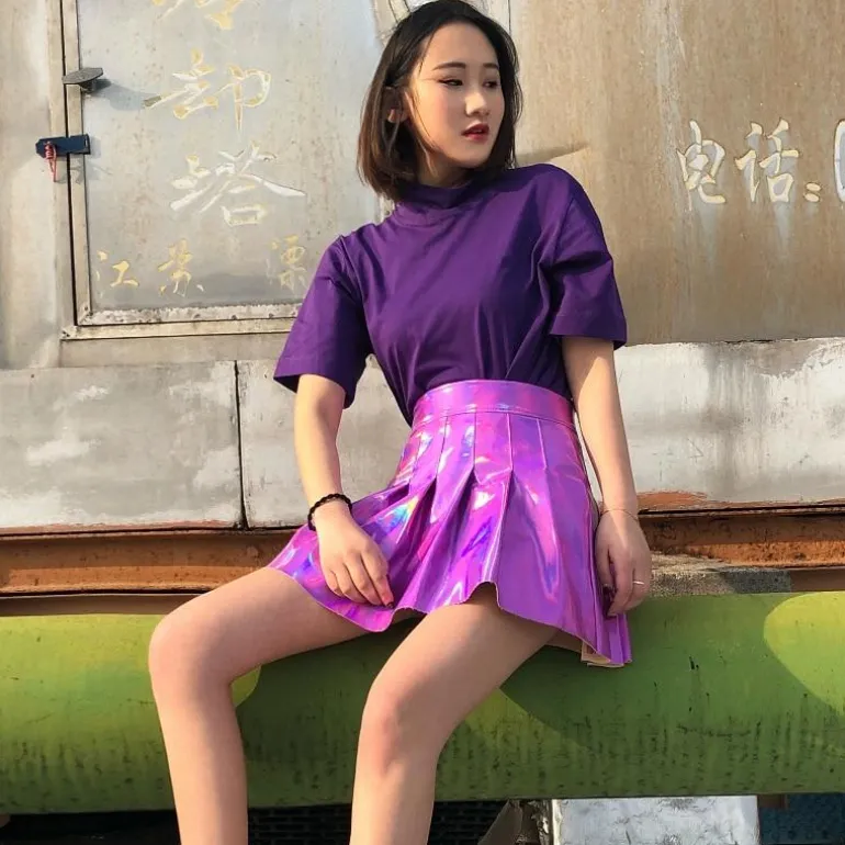 Holographic Princess Skirt