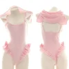 Hooded Neko Ruffle Onesie