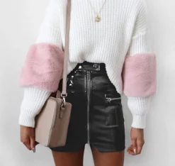 Hot Vinyl Miniskirt