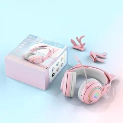 Interchangeable Deer Antler & Neko Headset