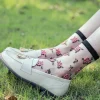 Invisible Floral Socks