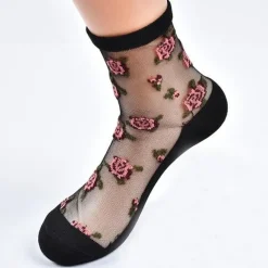 Invisible Floral Socks