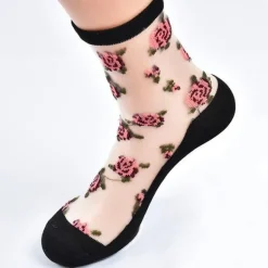 Invisible Floral Socks