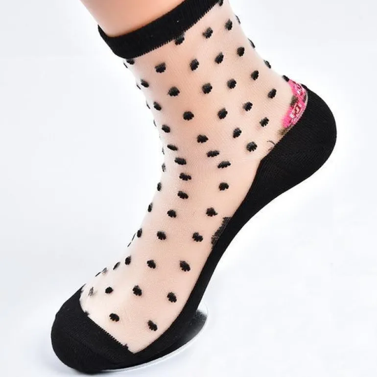 Invisible Floral Socks