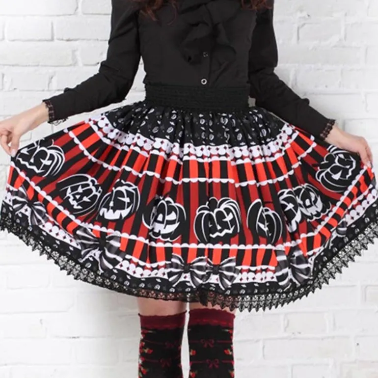 Jack-O-Lantern Skirt