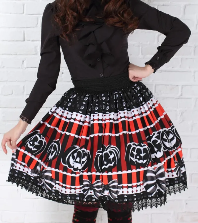 Jack-O-Lantern Skirt