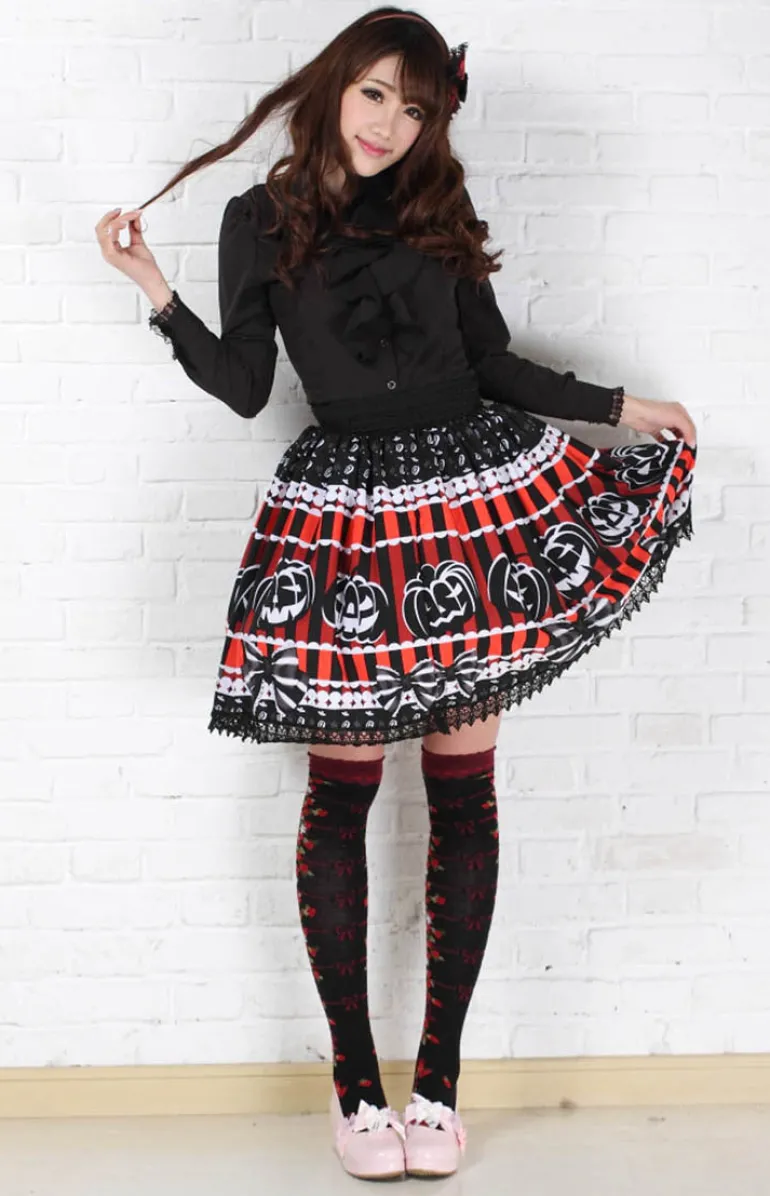 Jack-O-Lantern Skirt