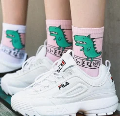 Japanese Dino Socks