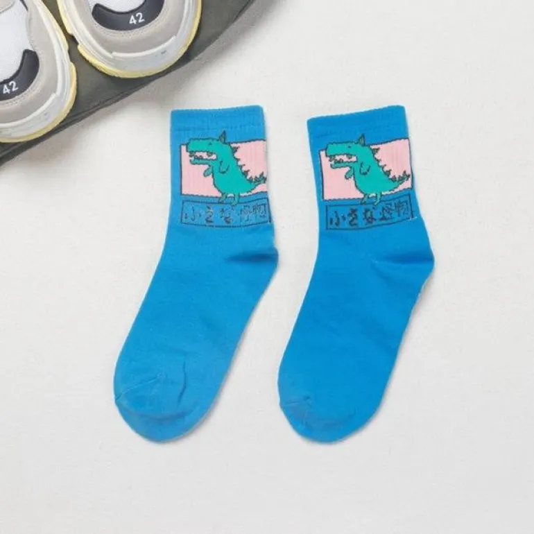 Japanese Dino Socks