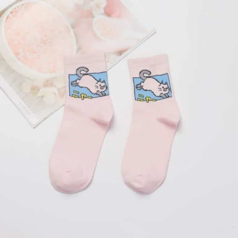 Japanese Dino Socks