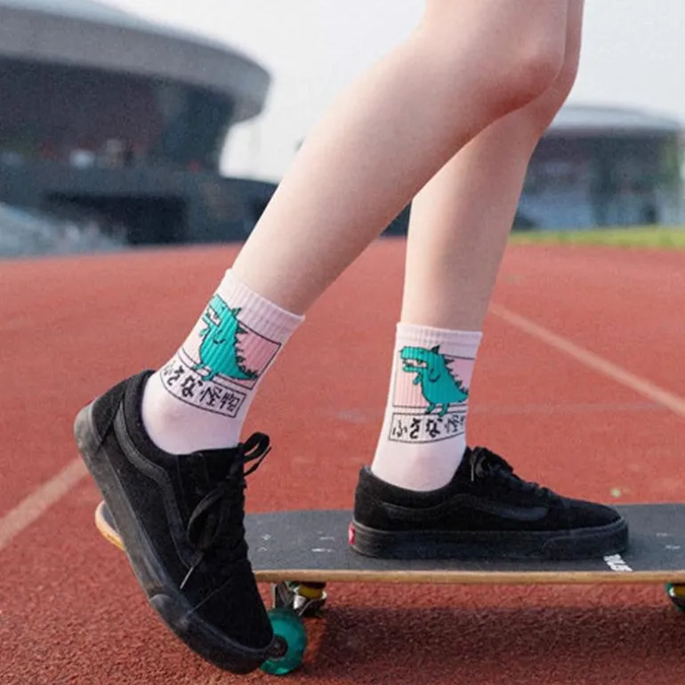 Japanese Dino Socks