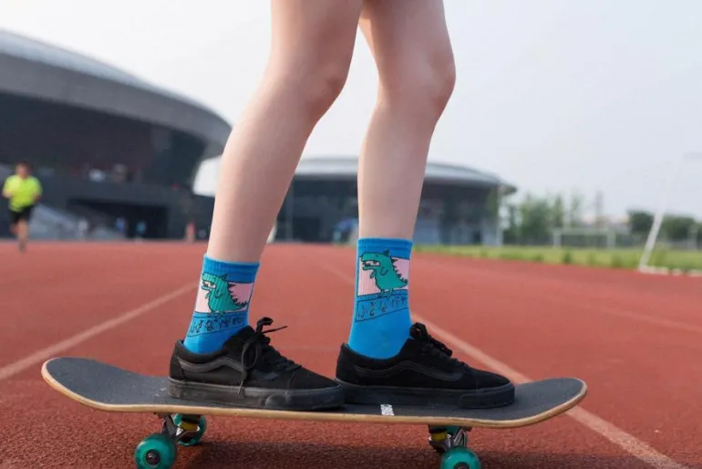 Japanese Dino Socks