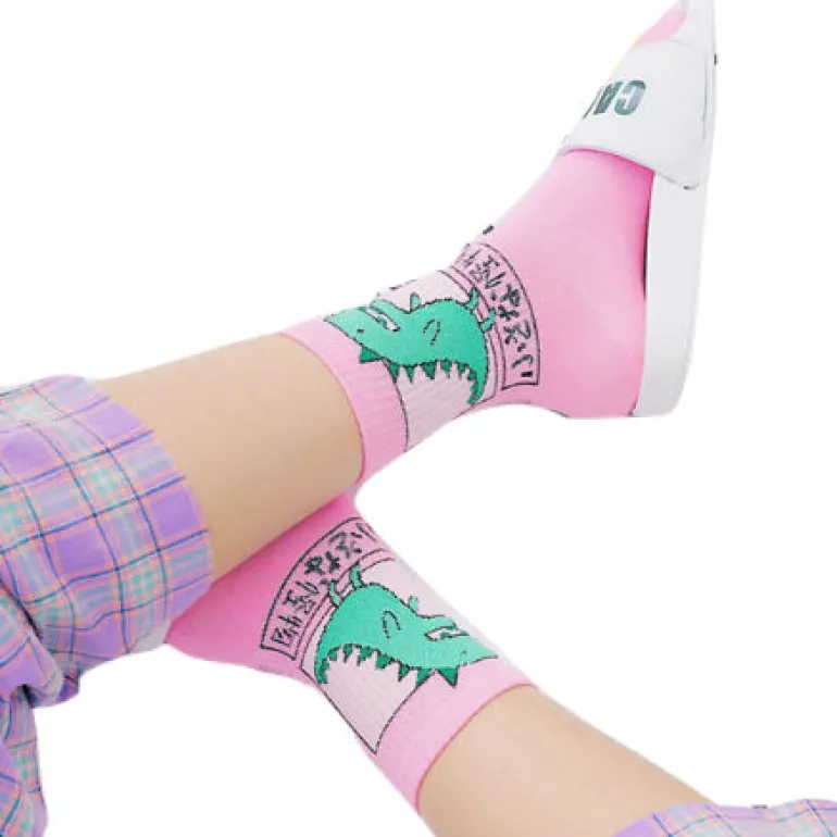 Japanese Dino Socks