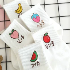 Japanese Fruit Socks