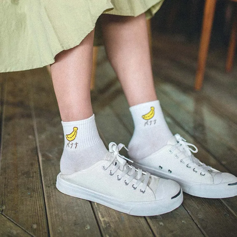 Japanese Fruit Socks