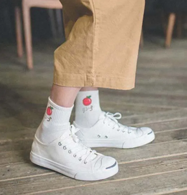 Japanese Fruit Socks