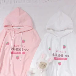 Japanese Strawberry Hoodie