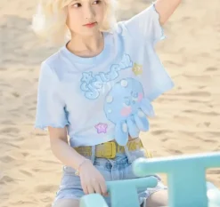 Jellyfish Blue Tee