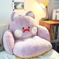 Jumbo Fluffy Cat Seat Cushion