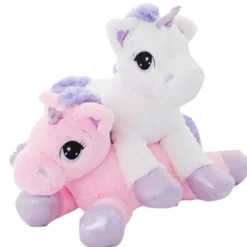Jumbo Fluffy Unicorn Plush