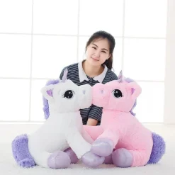 Jumbo Fluffy Unicorn Plush
