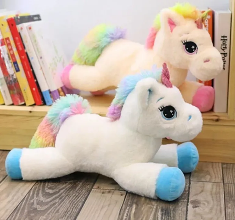 Jumbo Rainbow Unicorn Plush