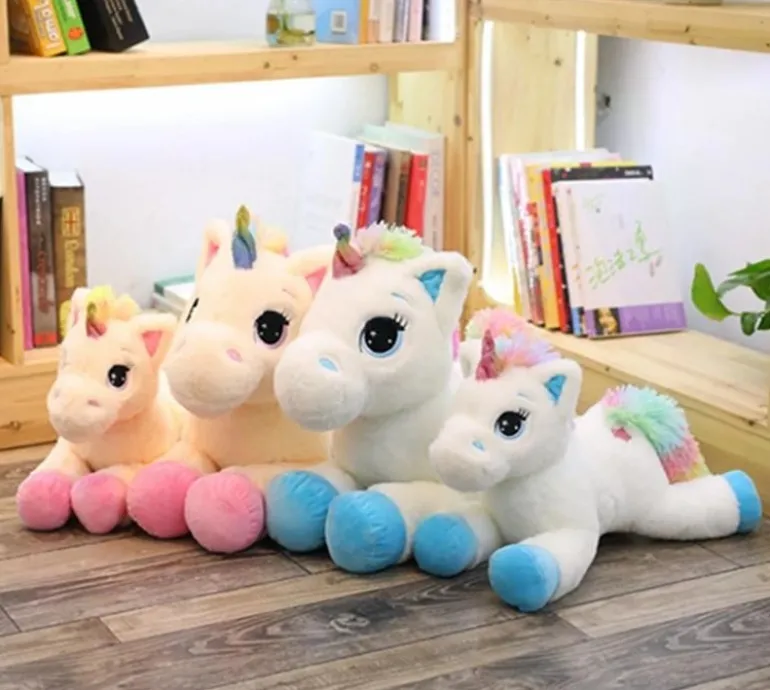 Jumbo Rainbow Unicorn Plush