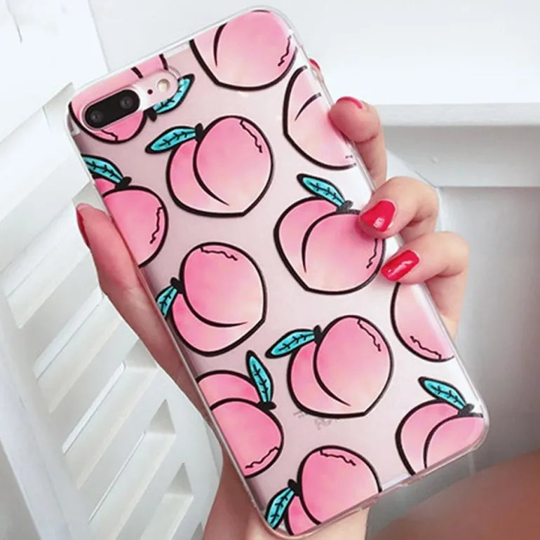 Just Peachy iPhone Case