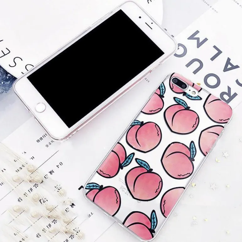 Just Peachy iPhone Case