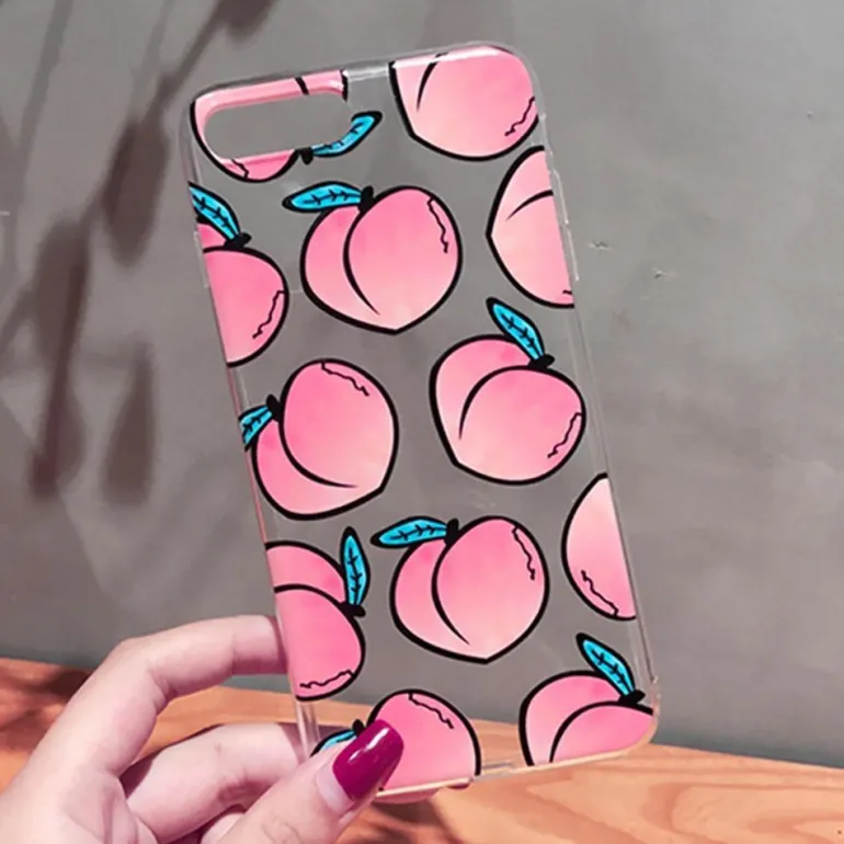 Just Peachy iPhone Case