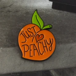 Just Peachy Pin