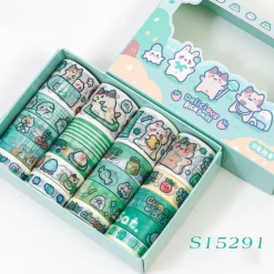 Kawaii Animal Washi Tape Set