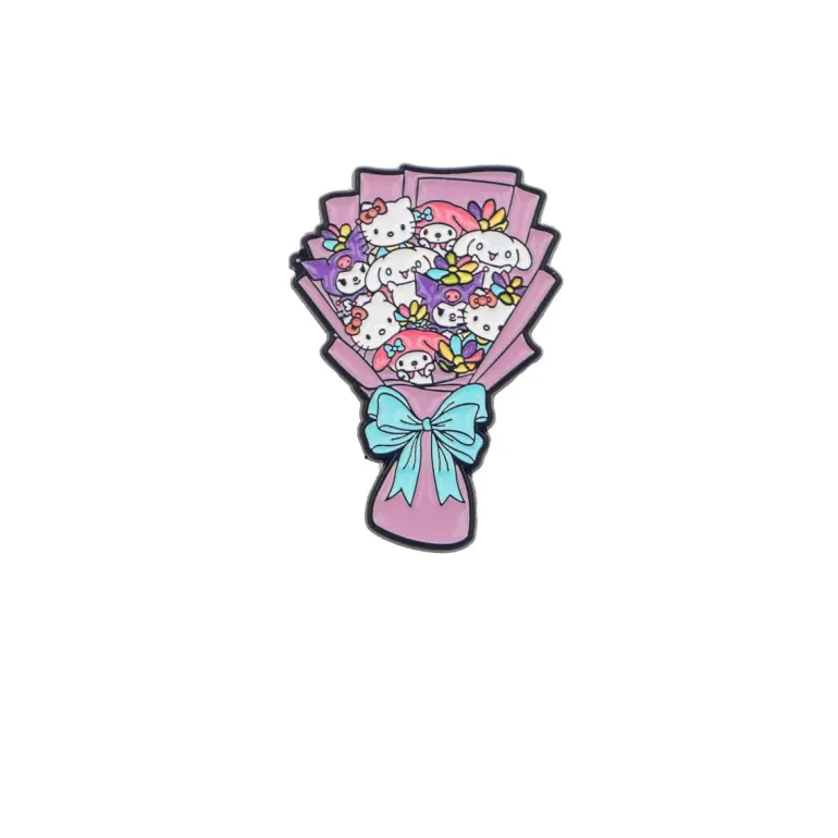 Kawaii Bouquet Enamel Pins