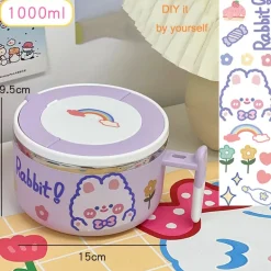 Kawaii Bunny Ramen Bowl
