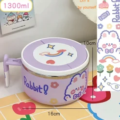 Kawaii Bunny Ramen Bowl