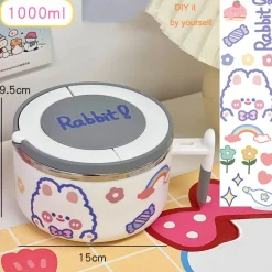 Kawaii Bunny Ramen Bowl