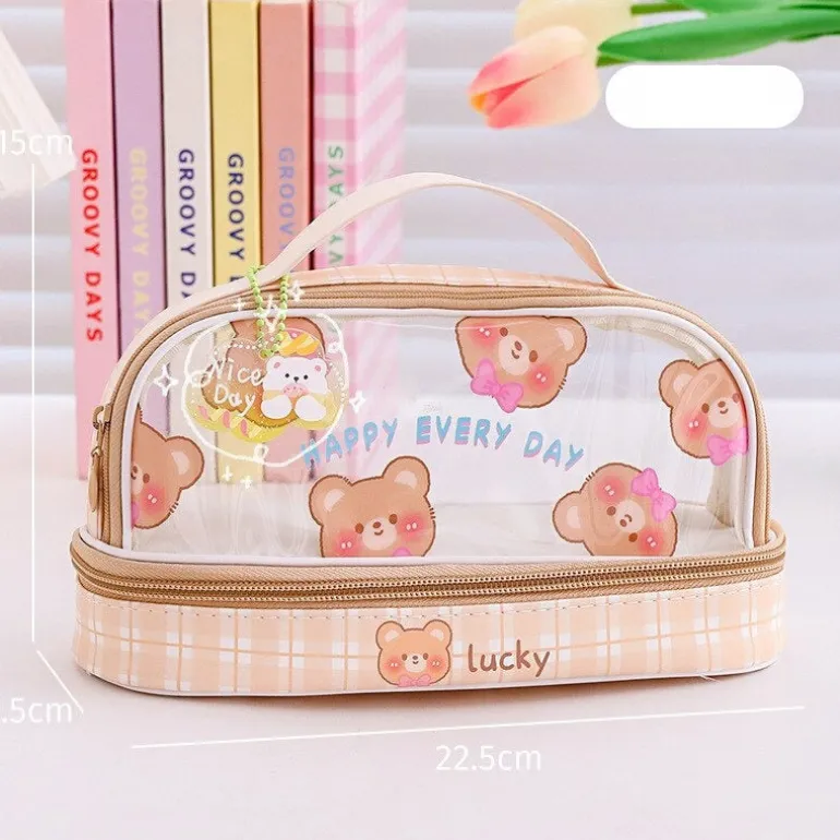 Kawaii Bunny Stationary & Make-up Bag