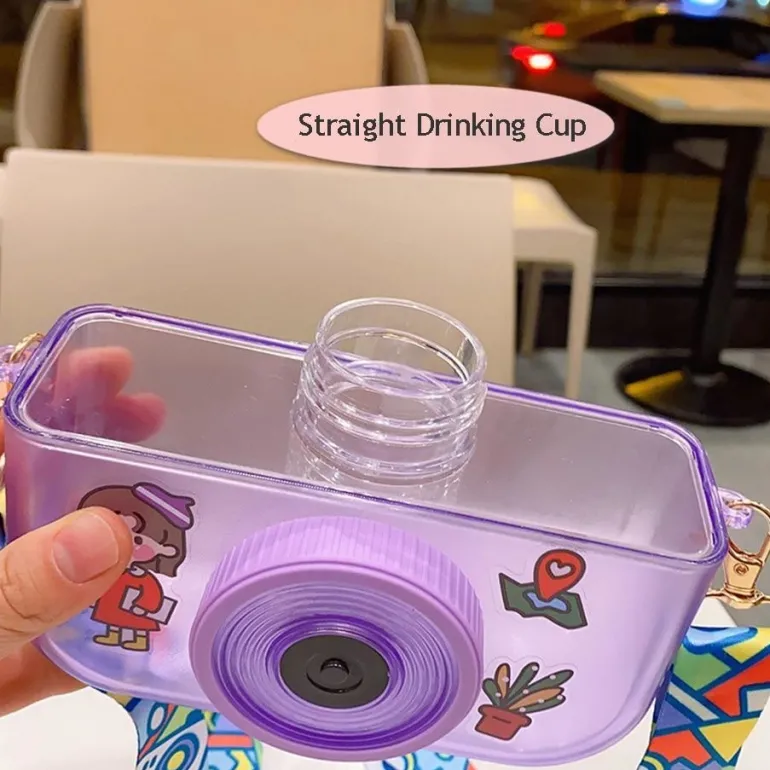 Kawaii Camera Water Bottles